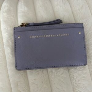 & Other Stories lilac card holder / mini wallet
